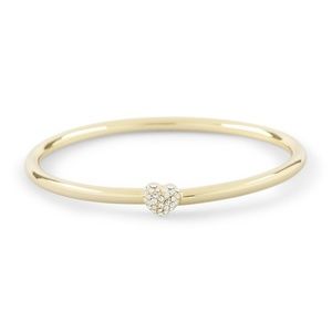 C.wonder pave heart bangle C.wonder pave heart bangle