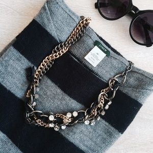 J. Crew Jewelry - JCrew Luxe Mixed Metal Necklace J. Crew Jewelry - JCrew Luxe Mixed Metal Necklace