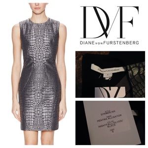 Diane von Furstenberg Dresses & Skirts - Diane Von Furstenberg Pentra Alligator Dress Diane von Furstenberg Dresses & Skirts - Diane Von Furstenberg Pentra Alligator Dress