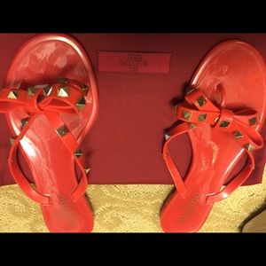 Valentino Shoes - Valentino rock stud jelly sandals!! Valentino Shoes - Valentino rock stud jelly sandals!!