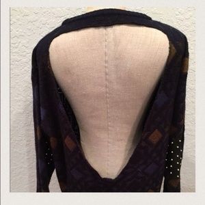 LF Sweaters - LF Furst of a Kind studded sleeve sweater low back LF Sweaters - LF Furst of a Kind studded sleeve sweater low back