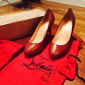 Christian Louboutin Shoes - Christian Louboutin kid pump heels Christian Louboutin Shoes - Christian Louboutin kid pump heels