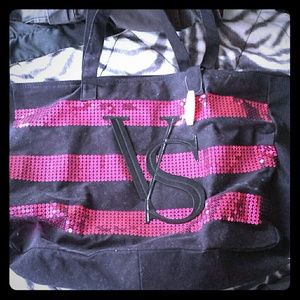 Victoria's Secret Handbags - Limited edition Pink Sequence Victoria Secret Bag Victoria's Secret Handbags - Limited edition Pink Sequence Victoria Secret Bag