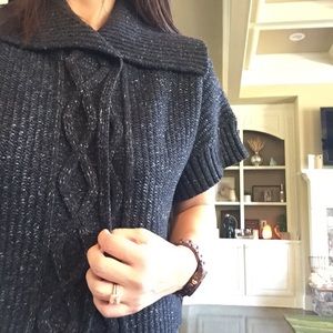 MICHAEL Michael Kors Sweaters - + MICHAEL Michael Kors dark grey knit cardigan MICHAEL Michael Kors Sweaters - + MICHAEL Michael Kors dark grey knit cardigan