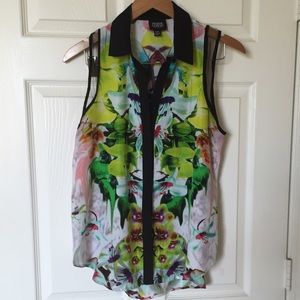 Prabal Gurung For Target Floral Blouse Prabal Gurung For Target Floral Blouse