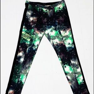 TopShop galaxy print tuxedo pants TopShop galaxy print tuxedo pants