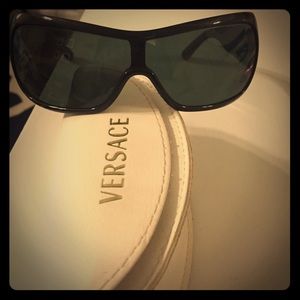 Versace Black Sunglasses Versace Black Sunglasses