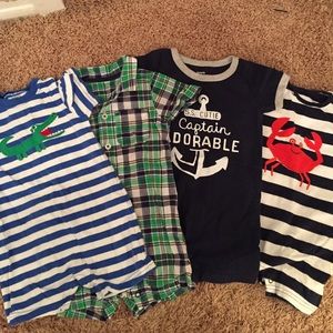 Carters Other - 12 month boy summer bundle Carters Other - 12 month boy summer bundle