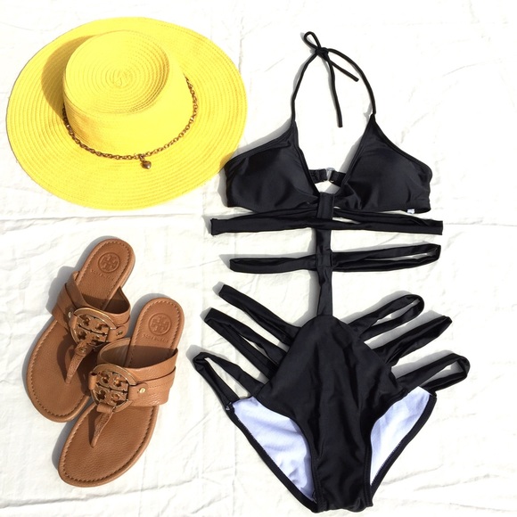 Swim Hpsexy One Piece Caged Cutout Bikini Swimsuit Poshmark