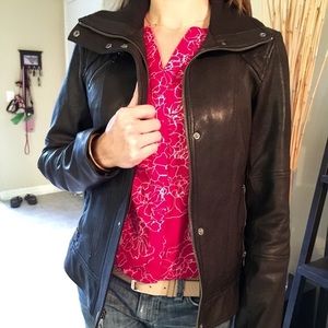 Cole Haan Jackets & Blazers - Cole Haan diamond quilted leather jacket Cole Haan Jackets & Blazers - Cole Haan diamond quilted leather jacket