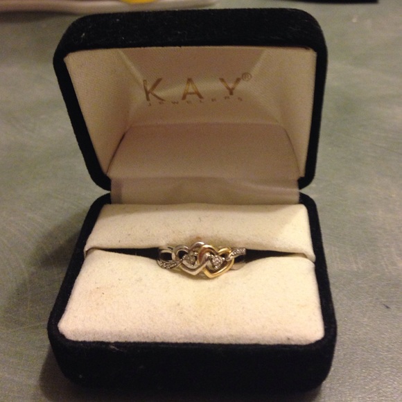 Kay Jewelers Double Heart Ring Kay Jewelers Double Heart Ring