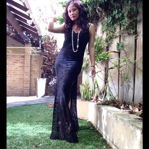 For Love and Lemons Dresses & Skirts - ✨NWOT For Love & Lemons Black Summer of Love Maxi✨ For Love and Lemons Dresses & Skirts - ✨NWOT For Love & Lemons Black Summer of Love Maxi✨
