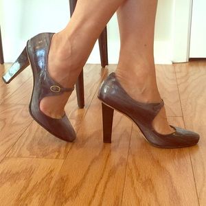 Jimmy Choo Shoes - Jimmy choo eel print leather heels Jimmy Choo Shoes - Jimmy choo eel print leather heels