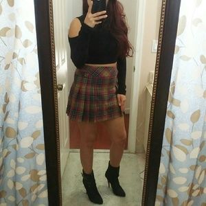 Topshop Dresses & Skirts - • Next Multi-Plaid Wool Skirt • Topshop Dresses & Skirts - • Next Multi-Plaid Wool Skirt •