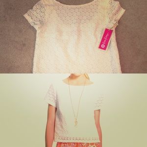 Lilly Pulitzer for Target Tops - Brand New Lilly Pulitzer x Target Crochet Crop Top Lilly Pulitzer for Target Tops - Brand New Lilly Pulitzer x Target Crochet Crop Top