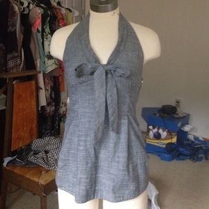 Anthropologie chambray top Anthropologie chambray top