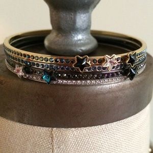 Swarovski Jewelry - Set of 3 Swarovski Crystal Sultan Star Bangles Swarovski Jewelry - Set of 3 Swarovski Crystal Sultan Star Bangles