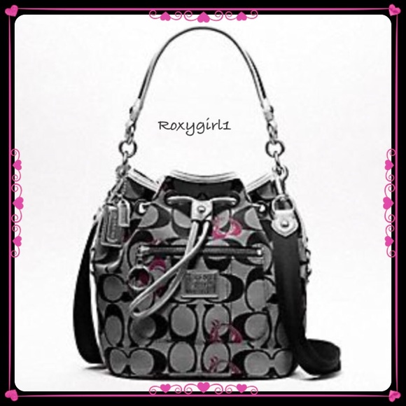 coach drawstring purse