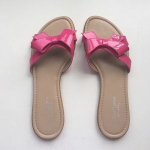Sotto Sopra Shoes - Pink Bow Sandals Sotto Sopra Shoes - Pink Bow Sandals