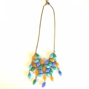 Bohemian beaded bib necklace Bohemian beaded bib necklace
