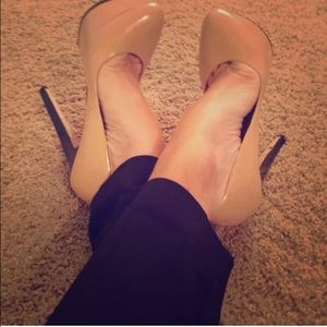 L.A.M.B. Nude Dolores Heels L.A.M.B. Nude Dolores Heels