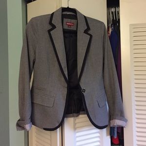 Merona size 4 gray blazer Merona size 4 gray blazer