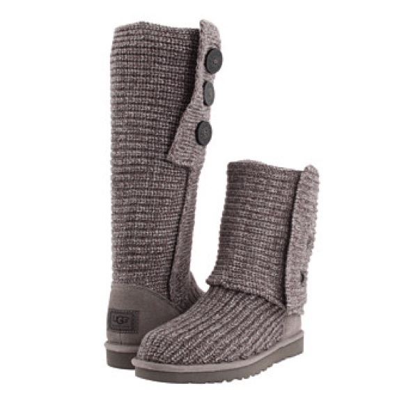 uggs grey knit boots uggs grey knit boots