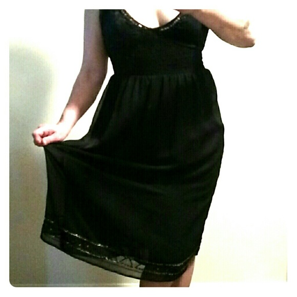 77 off Guess Dresses & Skirts Vintage Guess embellished black dress