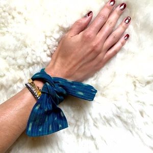 Vita E Liberta Jewelry - Vita E Liberta Fabric Cuff Vita E Liberta Jewelry - Vita E Liberta Fabric Cuff