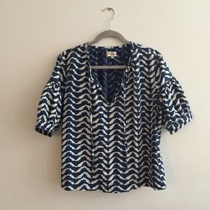Madewell Tops - Madewell Floral Chambray Blouse Madewell Tops - Madewell Floral Chambray Blouse