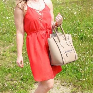 Madewell Dresses & Skirts - Silk orange dress from madewell! Madewell Dresses & Skirts - Silk orange dress from madewell!