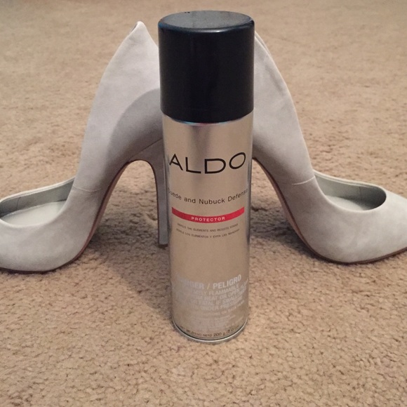 Aldo Shoes Aldo Nude Suede High Heel Poshmark