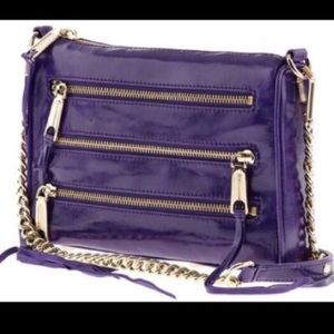 Rebecca Minkoff Handbags - Rebecca Minkoff Mini 5 Zip Purple Purse Rebecca Minkoff Handbags - Rebecca Minkoff Mini 5 Zip Purple Purse