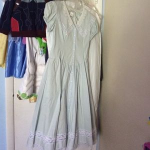 Gunne sax jessica mcclintock Dresses & Skirts - Vintage gunne sax pale blue dress with pockets Gunne sax jessica mcclintock Dresses & Skirts - Vintage gunne sax pale blue dress with pockets