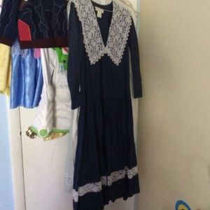 Gunne sax jessica mcclintock Dresses & Skirts - Sale -Vintage gunne sax long slv sailor like dress Gunne sax jessica mcclintock Dresses & Skirts - Sale -Vintage gunne sax long slv sailor like dress