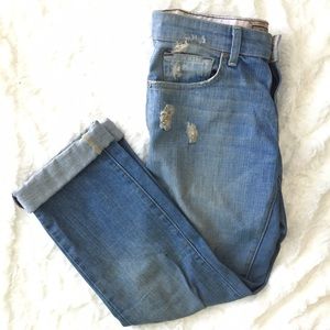 Rich & Skinny Denim - Light-washed Boyfriend Jeans Rich & Skinny Denim - Light-washed Boyfriend Jeans