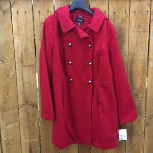 Style & Co Jackets & Blazers - ⬇️ NWT Red Peacoat Style & Co Jackets & Blazers - ⬇️ NWT Red Peacoat