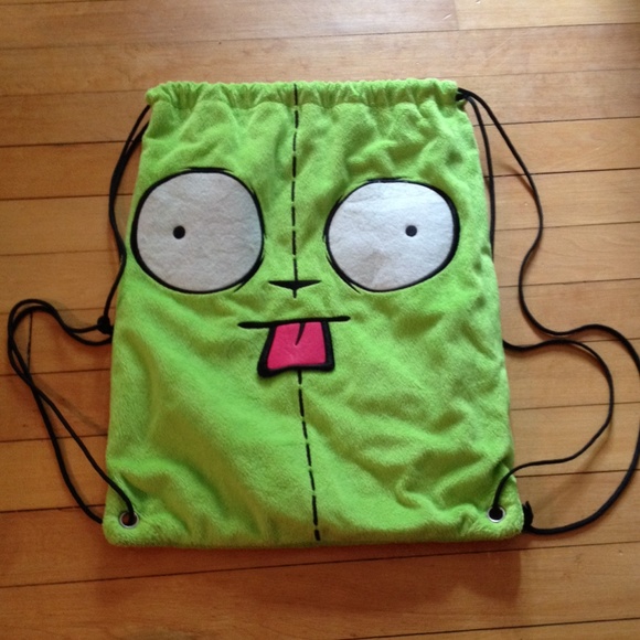 26 off Hot Topic Handbags GIR Drawstring Backpack and GIR earrings