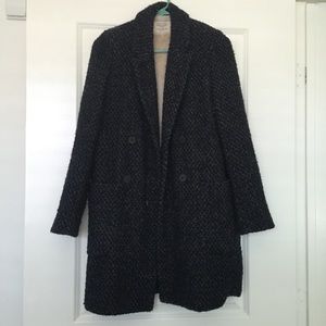 Zara Jackets & Blazers - Zara Tweed Faux Fur Trench Zara Jackets & Blazers - Zara Tweed Faux Fur Trench