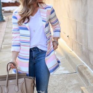 Ace delivery Jackets & Blazers - Ace delivery (sold at Nordstrom) stripe topper Ace delivery Jackets & Blazers - Ace delivery (sold at Nordstrom) stripe topper