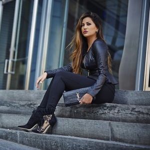 Zara Jackets & Blazers - Zara Black Leather Ruffle Jacket Size Medium Zara Jackets & Blazers - Zara Black Leather Ruffle Jacket Size Medium