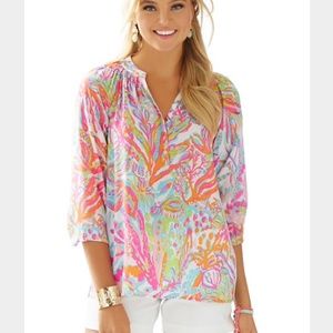 Lilly Pulitzer Tops - 🆕LISTING! Lilly Pulitzer Scuba to Cuba Elsa top Lilly Pulitzer Tops - 🆕LISTING! Lilly Pulitzer Scuba to Cuba Elsa top