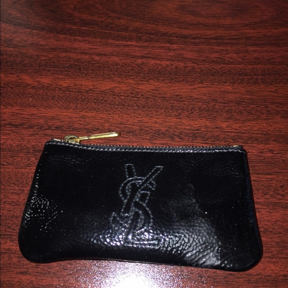 46% off Yves Saint Laurent Accessories - Auth. YSL Black Patent ...  