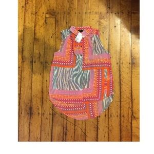 H&M Sleeveless Animal Print Top H&M Sleeveless Animal Print Top