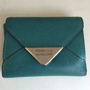 Rebecca Minkoff teal green coin purse Rebecca Minkoff teal green coin purse