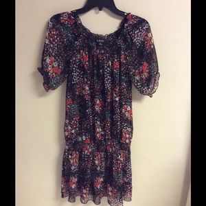 A. Byer Dresses & Skirts - Floral Flowy Dropwaist Dress - Size Medium A. Byer Dresses & Skirts - Floral Flowy Dropwaist Dress - Size Medium