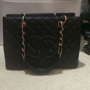 ๏ฏ Authentic CHANEL Grand Shopper Tote **GST** ๏ฏ Authentic CHANEL Grand Shopper Tote **GST**