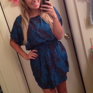 Express Dresses & Skirts - Express dress teal and black Express Dresses & Skirts - Express dress teal and black