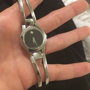Authentic MOVADO amoroso stainless steel bangle Authentic MOVADO amoroso stainless steel bangle