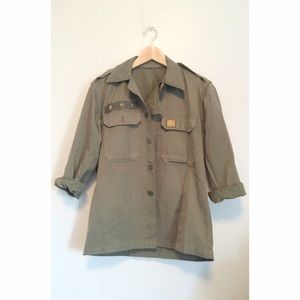 Vintage army jacket~! Vintage army jacket~!